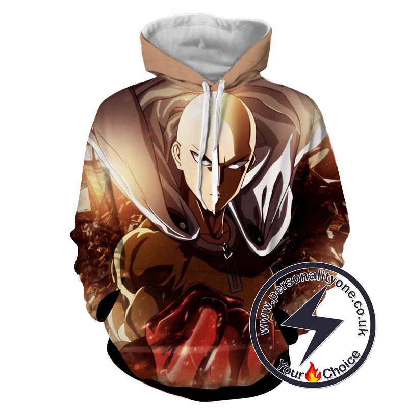 One Punch Man - Saitama 3D - Hoodies